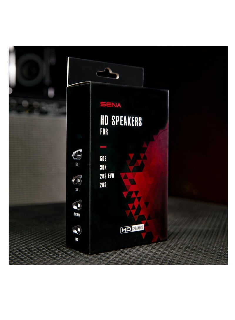 Sena Sena - Sc-A0325 High Definition Speakers, Improved Bass And Clarity | Fits 20S Evo And 30K | Upgraded (Black, One Size)  - Image 4