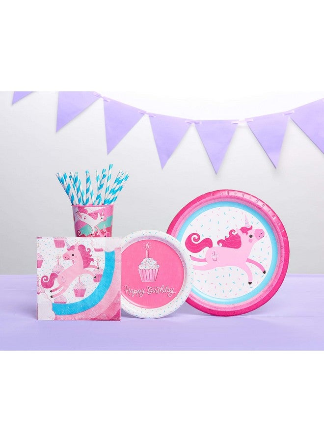 American Greetings Unicorn Party Supplies, Paper Dinner Plates (40-Count) - Image 4