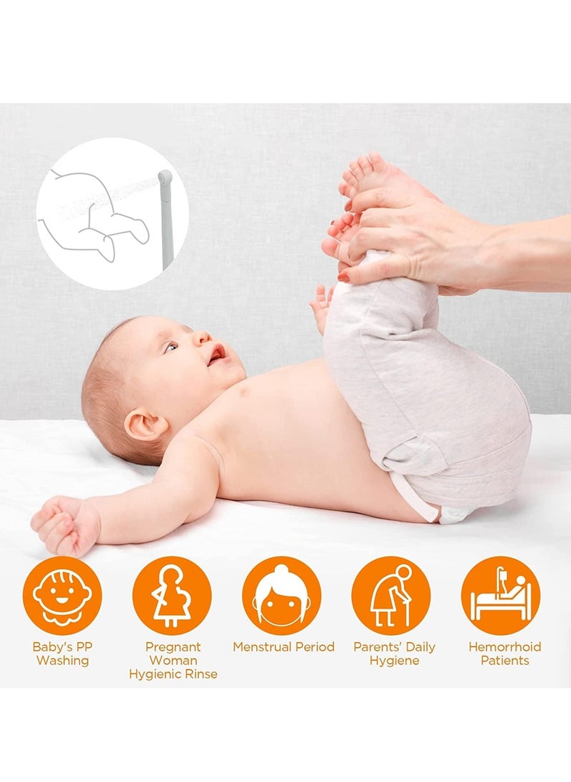  bidet شطاف كهربائي محمول أنيق، شطاف كهربائي، عالي الجودة، لملحقات التخييم والسفر، العناية بالنظافة الشخصية بيديت