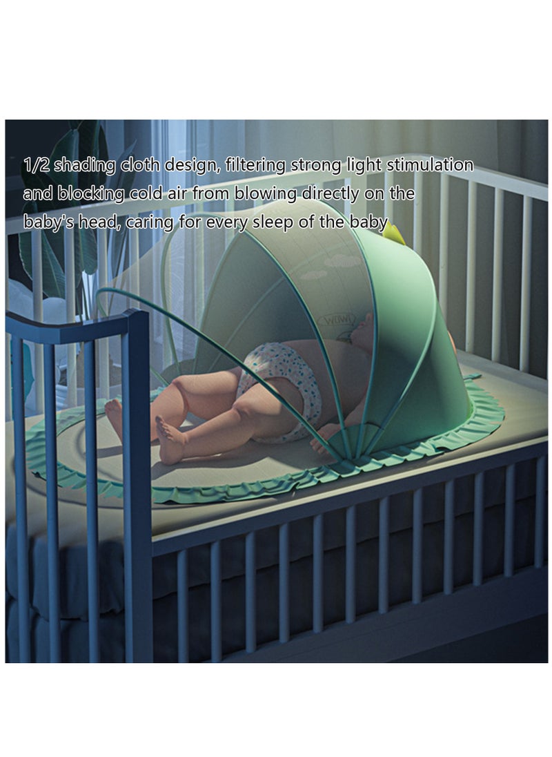 Arabest - Cute Baby Mosquito Net, Foldable Universal Cot Baby Mosquito Shield, Essential Mosquito Net for Slumber Ideal Mosquitos - Image 1