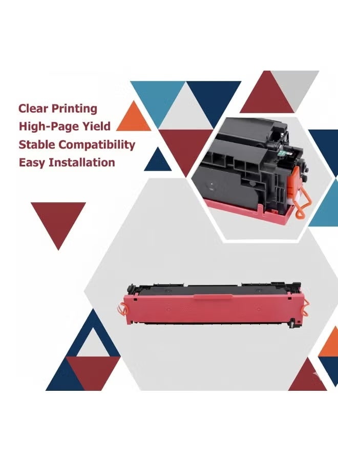 APLUS A Plus 067/067H Compatible Toner Cartridge Set (4-Pack) for Canon i-SENSYS MF655Cdw, MF657Cdw, MF651Cw, LBP633Cw, LBP631Cw - Black, Cyan, Magenta, Yellow - Image 3