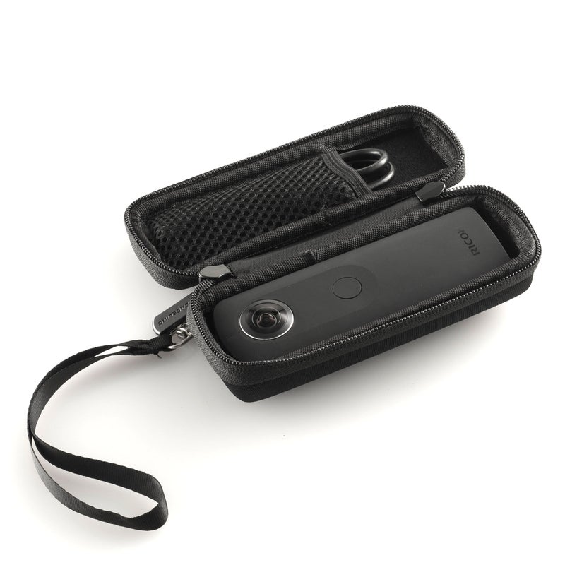 caseling Hard CASE fits Ricoh Theta (all models) Digital Camera. With mesh pocket - Image 3