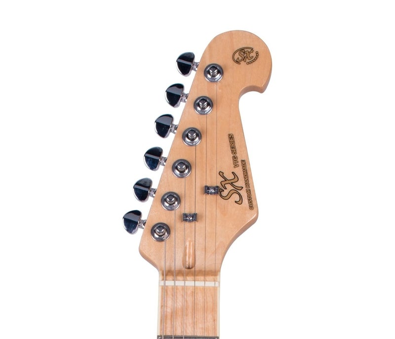 SX جيتار SX SST/ASH/TBK من سلسلة أش خشب الرماد - أسود شفاف - Image 4