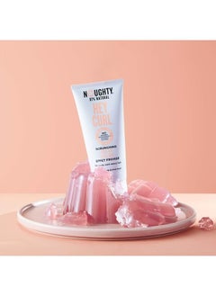 NOUGHTY Hey Curl Scrunching Jelly for Curly and Wavy Hair, Vegan-Friendly 97% Natural Sulfate Free Curl Styling Gel, Curly Hair Products, 200 ml / 6.7 fl oz  - Image 2