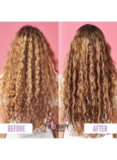 NOUGHTY Hey Curl Scrunching Jelly for Curly and Wavy Hair, Vegan-Friendly 97% Natural Sulfate Free Curl Styling Gel, Curly Hair Products, 200 ml / 6.7 fl oz  - Image 4