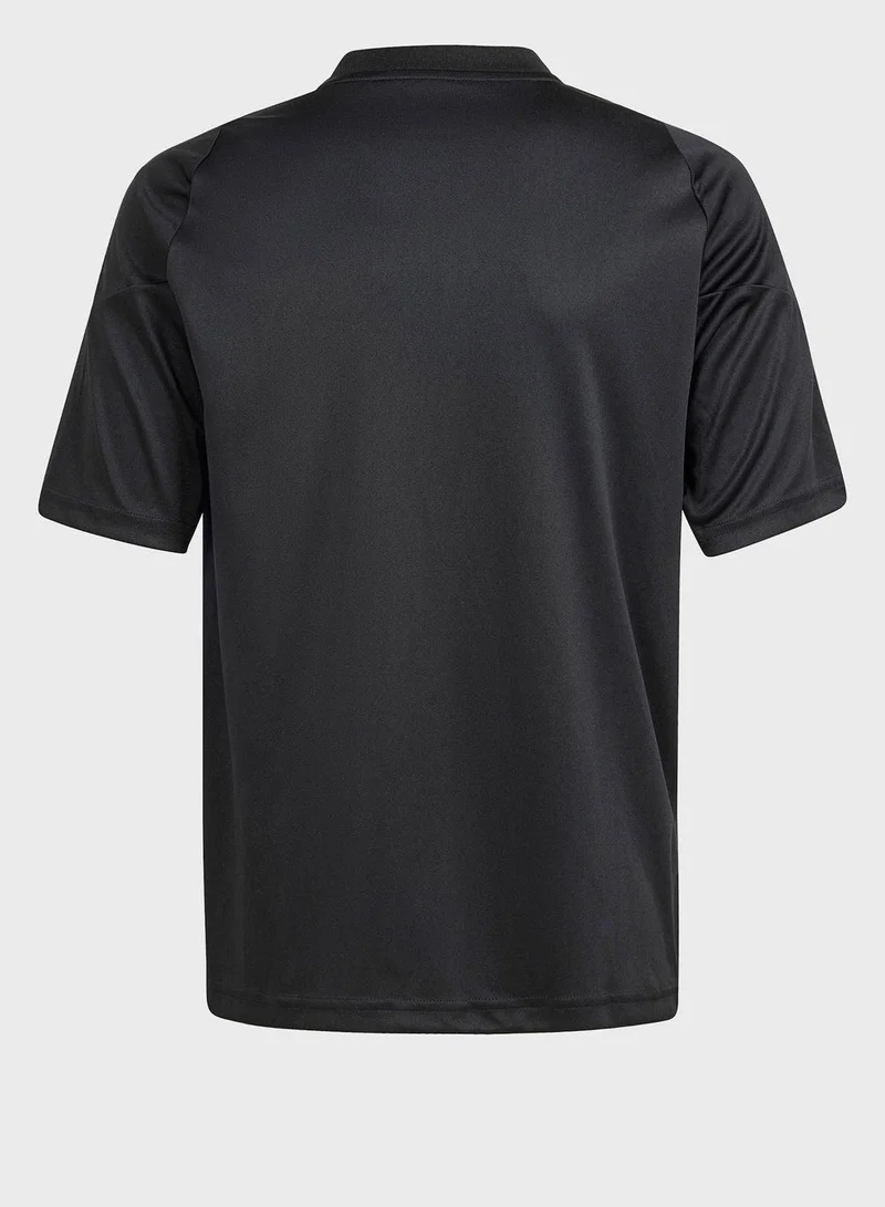 adidas تيشيرت تيرو  للأطفال أسود