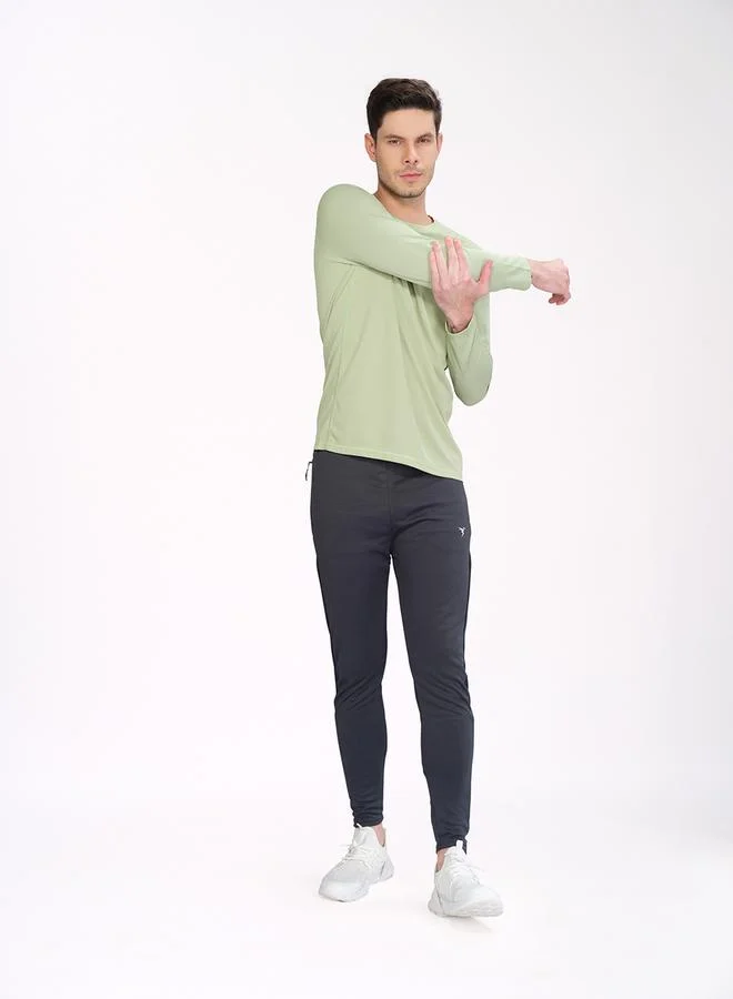 Technosport 2-Way Stretch Slim Fit Track Pants with Techno Dry by Styli