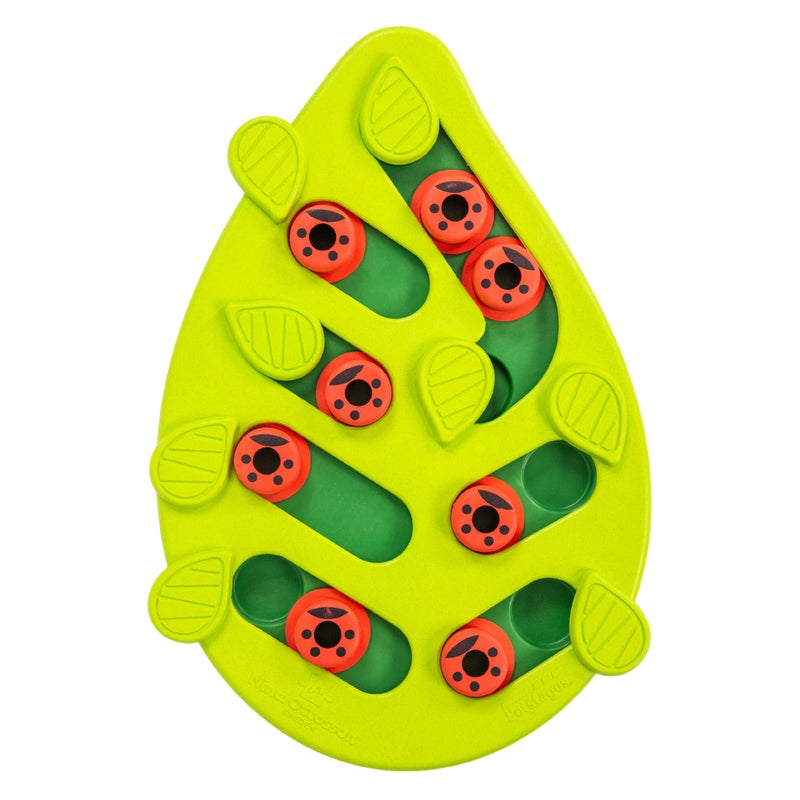 Catstages Nina Ottosson Buggin' Out Puzzle & Play â€“ Interactive Cat Puzzle Feeder for Indoor Cats, 16 Hidden Treat Compartments, Slow Feeder, Durable & Easy-Clean - Image 1