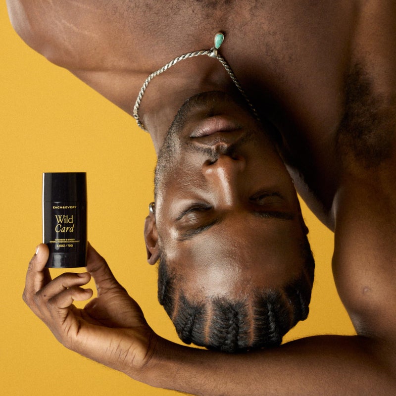 Each & Every All Natural Deodorant for Men & Women - Sensitive Skin, Vegan, Baking Soda & Aluminum-Free Deodorant - Clean Long Lasting Odor Control - Cardamom & Ginger Natural Fragrance, 2.5oz - Image 2