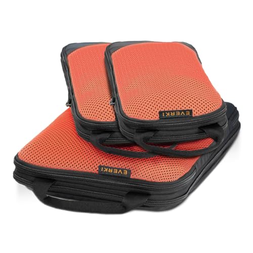 EVERKI Compression Packing Cubes – 18.2L Lightweight Compressible Mesh Packing Cubes for Travel, Durable & Compressed Travel Organizer for Luggage, Backpack & Suitcase, Premium Compression Bags, 3 Set - Image 1