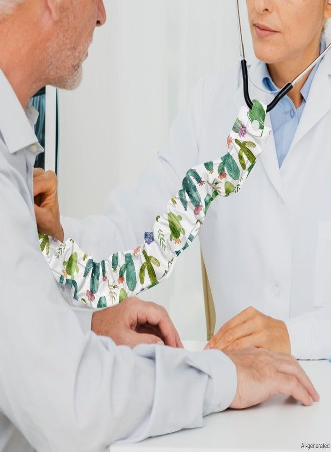 غطاء سماعة الطبيب من كوجاسمارو، غطاء سماعة الطبيب على شكل نبات الصبار العصاري، مناسب للممرضات والأطباء. - Image 2