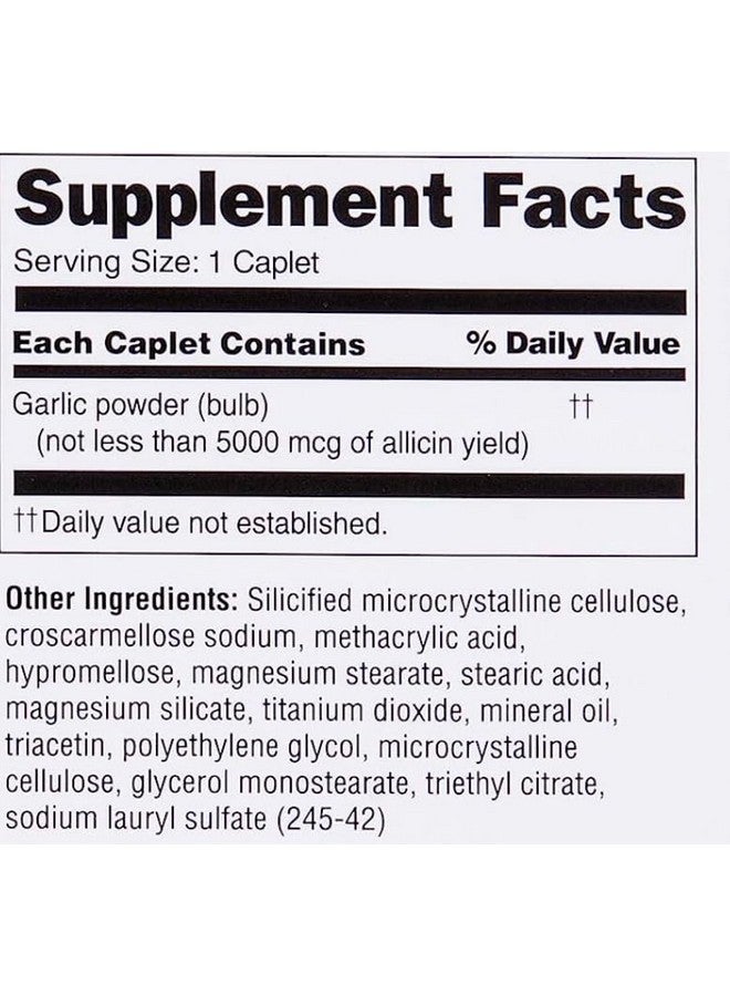 Garlique Garlic, Caplets (Pack of 2) - Image 3