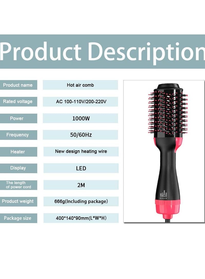 ELTRAZONE 3-in-1 Hot Air Brush – Style, Straighten, Curl, and Dry Your Hair with Ease - Image 5