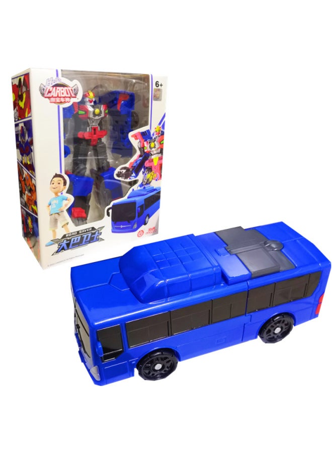 Kabao Car God Genuine Transforming Robot Multi-joint Movable Refitting Guard Bus Guard Children's Toy Boy-Color:HCS017 Kabao Car God-Youth-Cross-country Jetti - Image 5