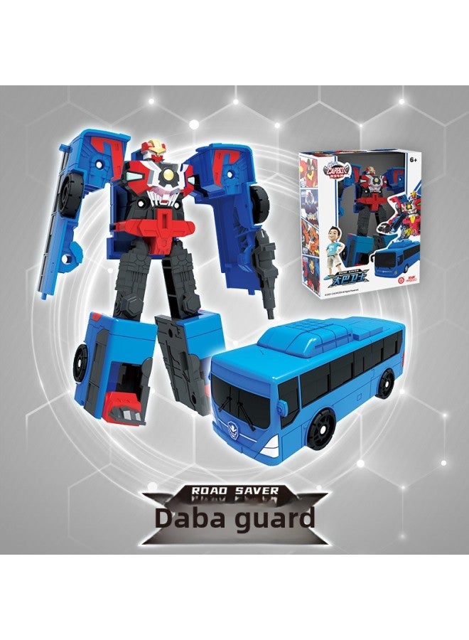 Kabao Car God Genuine Transforming Robot Multi-joint Movable Refitting Guard Bus Guard Children's Toy Boy-Color:HCS017 Kabao Car God-Youth-Cross-country Jetti - Image 4