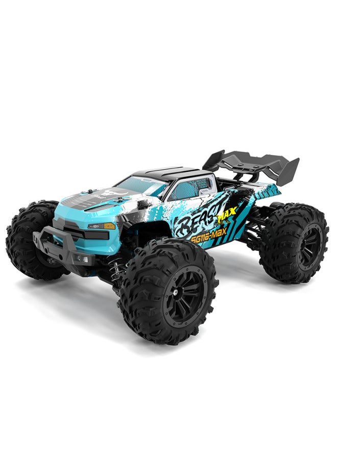 SG116 Remote Control Brushless High-speed Off-road Vehicle 1:16 Scale Professional Climbing Car Remote Control Four-wheel Drive Toy Car Cross-border-Color:SG116PRO + Color Box carbon Brush Version】 - Image 5