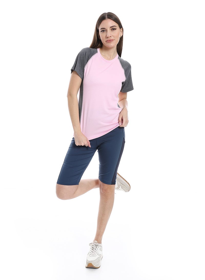 Caesar women sport t-shirt with half sleeves  - Image 1