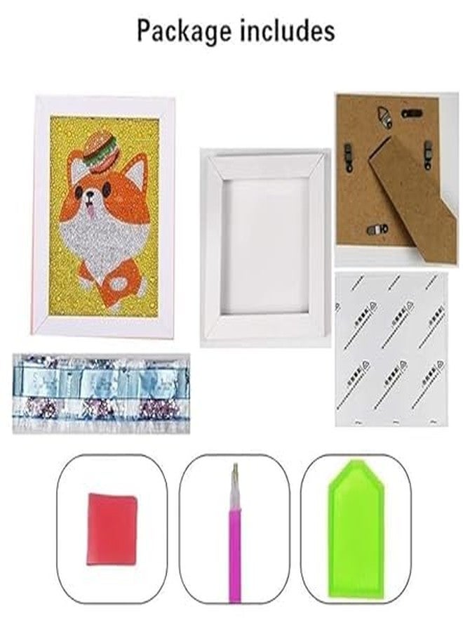 HealthyBee 5D Diamond Painting Kits for Kids Diamond Art Game by Number Arts and Crafts DIY Full Drill Painting Set Birthday Gifts (Set of 1) - Image 2