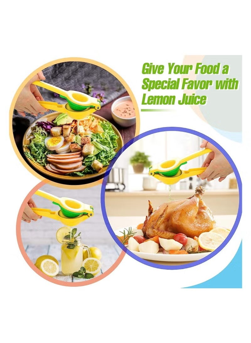 2-In-1 Manual Lemon Squeezer Citrus Juicer Ergonomically designed Anti slip handle Professional Hand Juicer Kitchen Tool for Restaurant Home or Kitchen  - Image 5