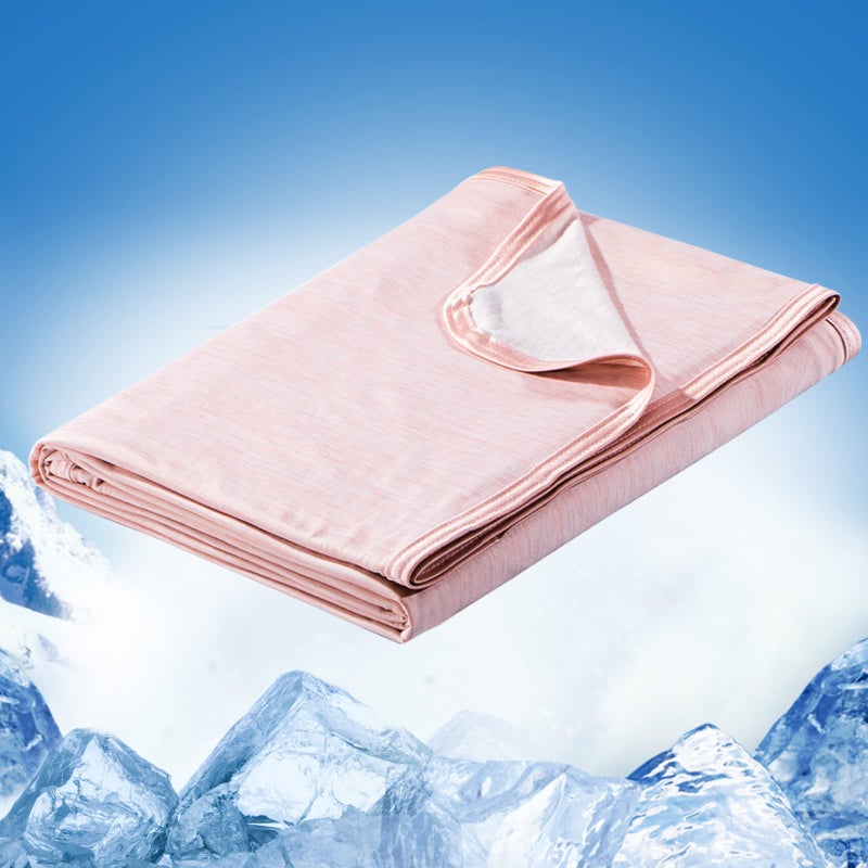 Marchpower Cooling Blanket for Hot Sleepers Kids  Arc-Chill Cool Throw Blanket with Double-Sided Design  Japanese Cooling Fiber Absorbs Body Heat  Lightweight Soft Blanket for Baby Sleeping Travel - Image 1