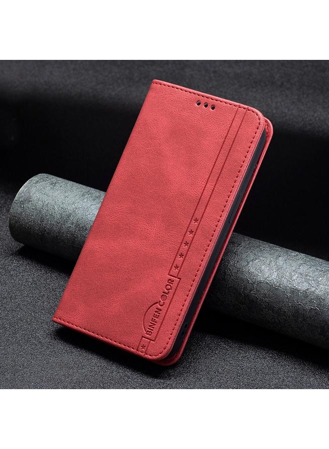 Zaboon Case For iPhone 13 Pro Magnetic RFID Blocking Anti-Theft Leather Case with Holder & Card Slots & Wallet - Image 2