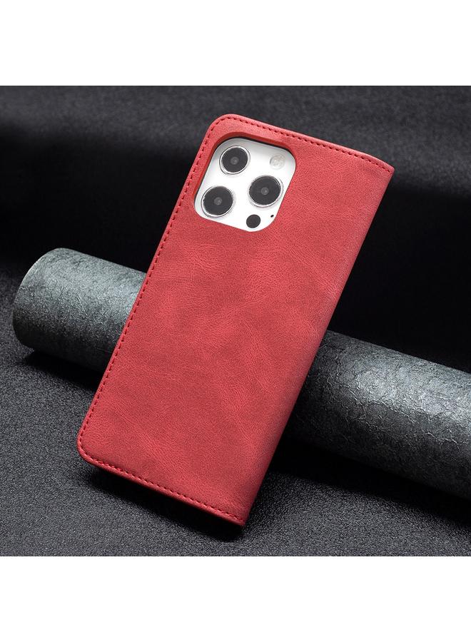 Zaboon Case For iPhone 13 Pro Magnetic RFID Blocking Anti-Theft Leather Case with Holder & Card Slots & Wallet - Image 3