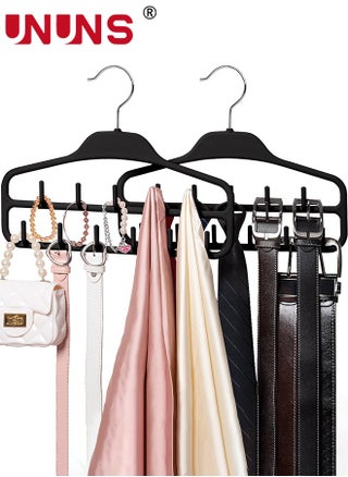 Black-2 Pcs 11 Hooks