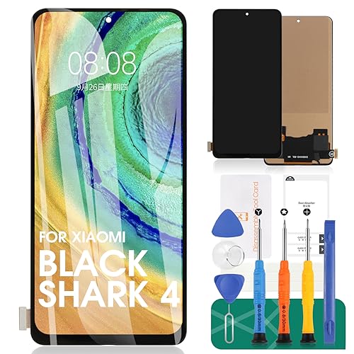 SRJTEK for Xiaomi Black Shark 4 Pro Screen Replacement for Xiaomi Black Shark 4 LCD Replacement for Xiaomi Black Shark 4 Digitizer for Shark PRS-H0 Diaplay Touch Screen Assembly Repair Parts(Incell) - Image 1