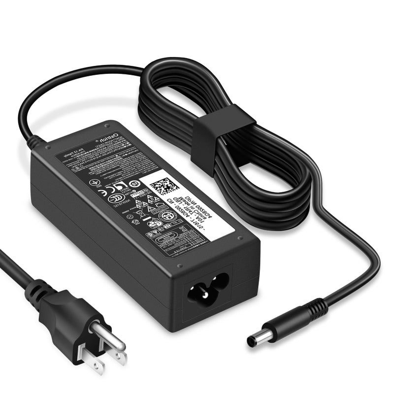 Ostrich Charger Compatible with Dell Laptop Computer 65W 45W Round Tip Power Adapter - Image 1