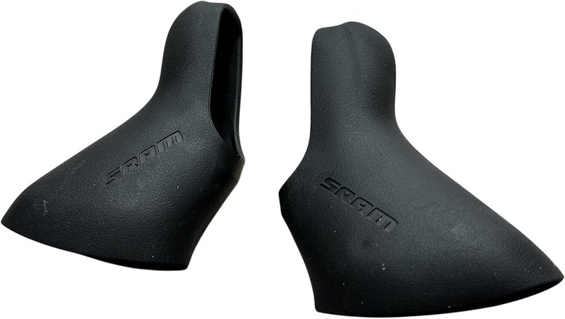 SRAM Doubletap Brake Lever Cover - Black Replacement Hood Pair - Image 2