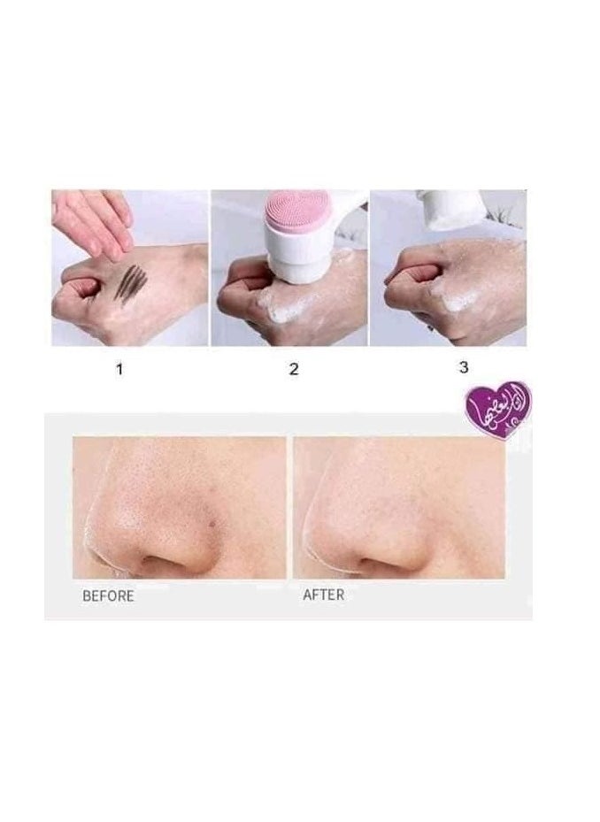 ماركة غير محددة فرشاة تدليك وتنظيف الوجه 2 في 1  - Image 1