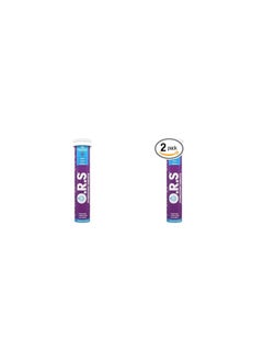 O.R.S O.R.S Hydration Tablets with Electrolytes, Vegan, Gluten and Lactose Free Formula – Soluble Sports Hydration Tablets with Natural Blackcurrant Flavour, 24 Tablets (Pack of 2)  - Image 1