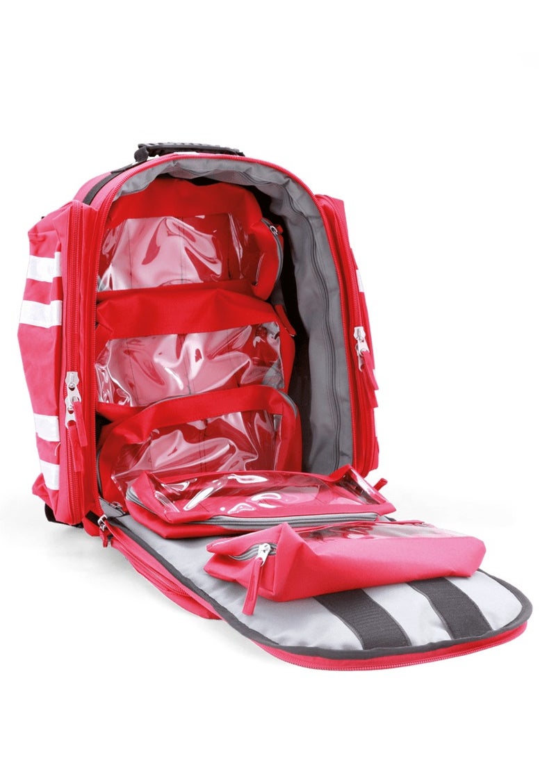 SPENCER Rescue Backpack - Compact, Lightweight, Versatile First Aid Backpack with Padded Main Compartment, Reinforced Structure, Durable, Ideal for Emergency Response, Outdoor Adventures, and Medical Use. - Image 3