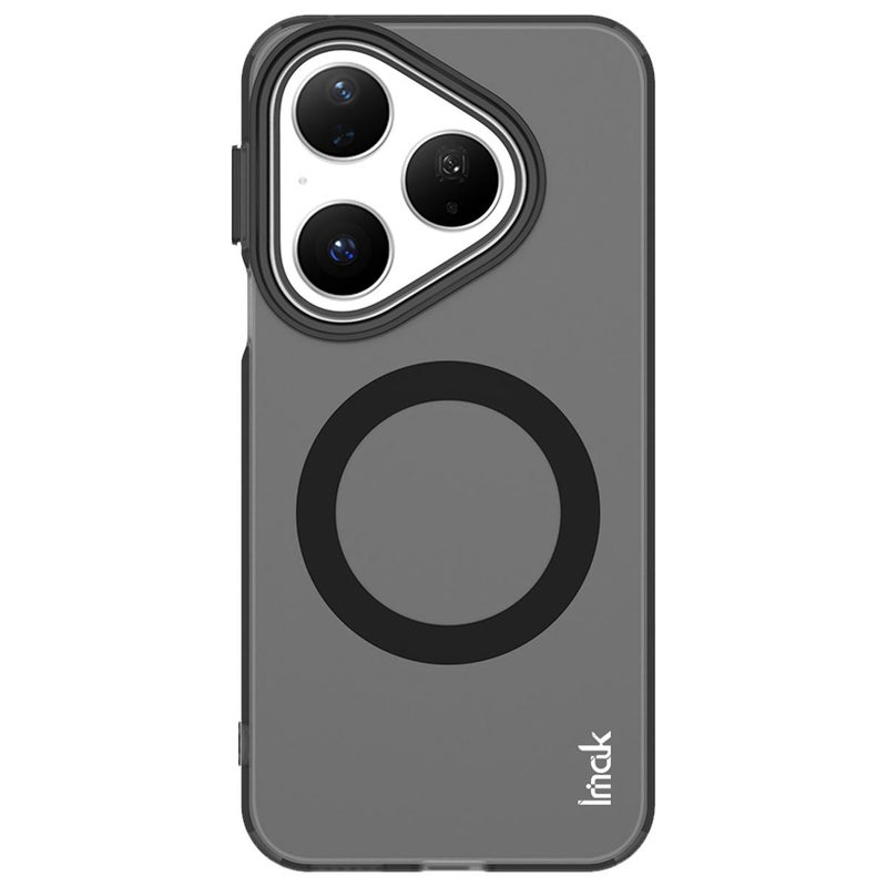 إيماك جراب هاتف Huawei Pura 80 5G Imak Chocolate Series TPU + Pet Magsafe (أسود) - Image 2