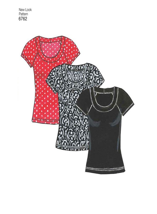 NEW LOOK Simplicity U06762A New Look Easy to Sew Misses' Tops, Pants, and Skirts Sewing Pattern Kit, Code 6762, Sizes XS-XL - Image 5