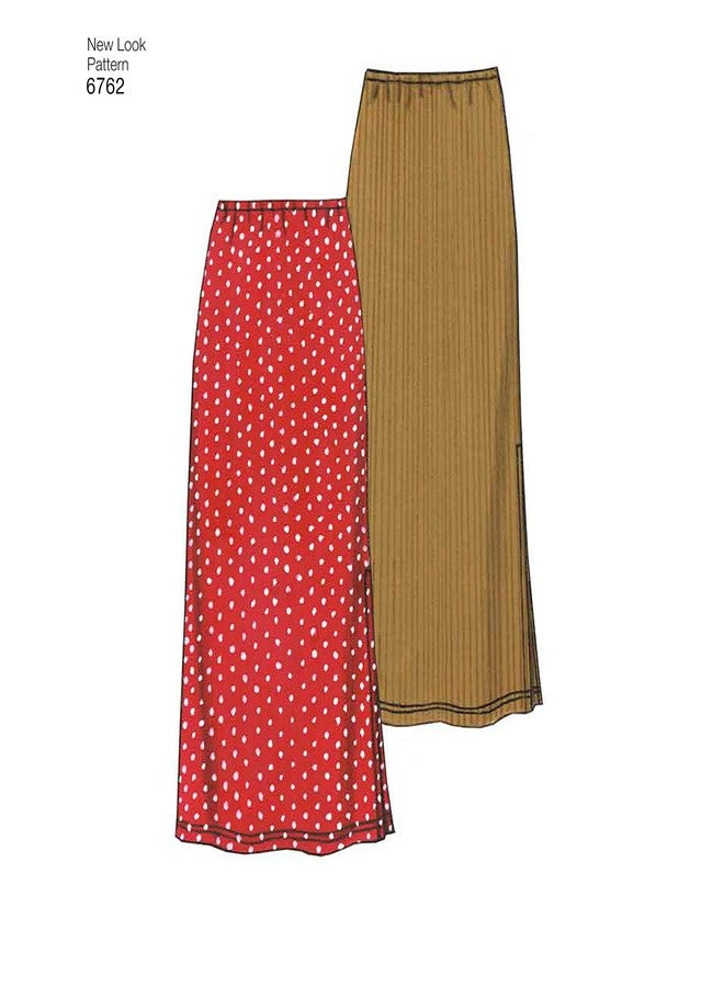 NEW LOOK Simplicity U06762A New Look Easy to Sew Misses' Tops, Pants, and Skirts Sewing Pattern Kit, Code 6762, Sizes XS-XL - Image 4