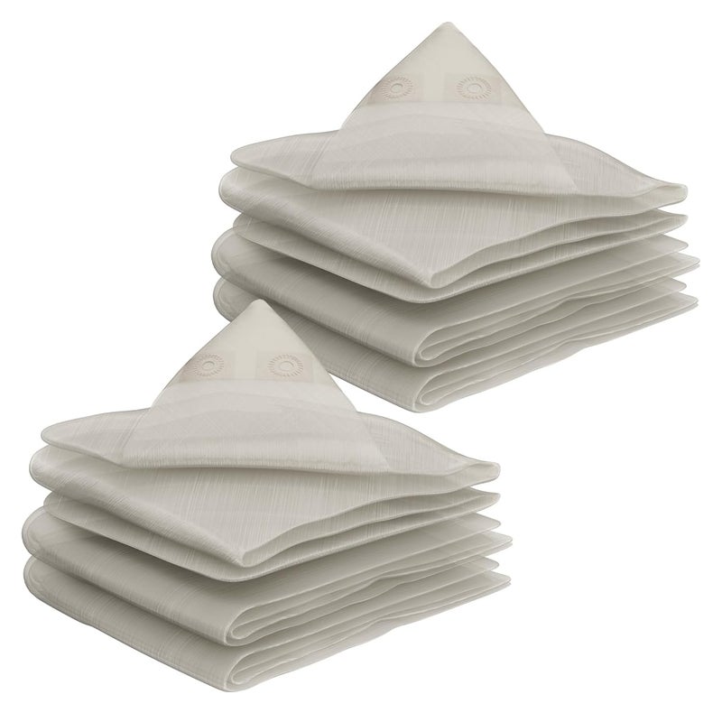 Kuber Industries Kuber Industries Pack of 2 Tirpal 12x15 Feet Waterproof Tarpaulin Sheet 120 GSM Tadpatri Tharpai EcoFriendly Tent Tirpal Thadika Thappi Lightweight Premium Tirpal White - Image 1