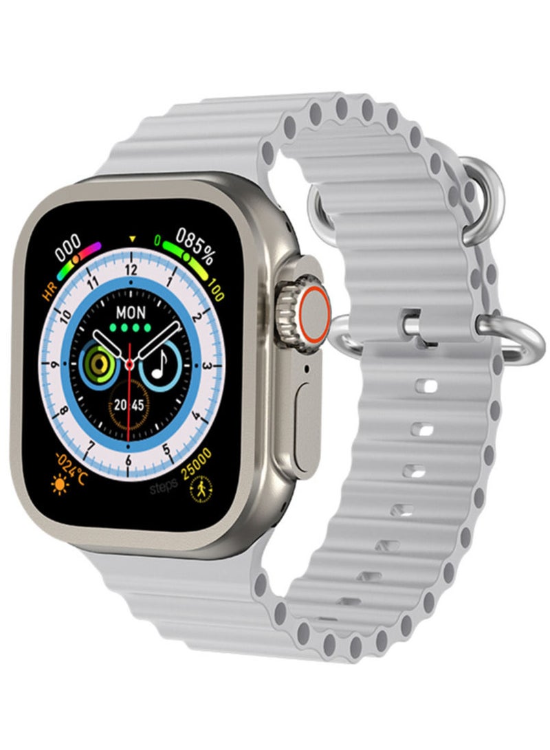 AROAQ 200 mAh Long Battery HW68 Ultra Smartwatch Wireless Charging Large Display Waterproof Bluetooth Full Touchscreen Smart Watch - Image 1