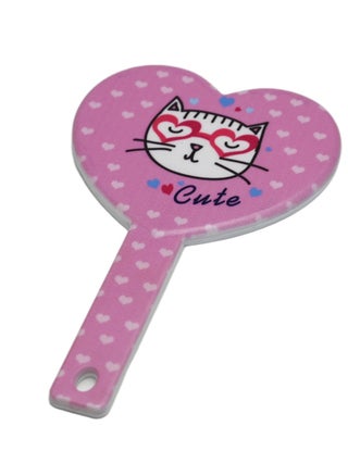 Heart-Shaped Makeup Hand Mirror, Travel Handheld Mirror Portable Personal Cosmetic Mirror with Handle Makeup Mirror, Mini Portable Portable Mirror, Handheld Handle Mirror Heart-shaped Vanity Mirror - pzsku/Z8113ACEF2519C0EB355CZ/45/_/1701935985/a66111bd-4dae-4a41-ad78-582c823abc60