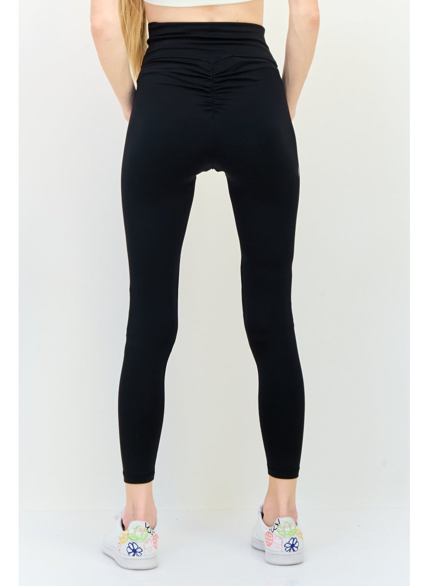 Adidas Women Sportswear Fit Training Leggings, Black  - Image 3