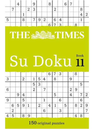The Times Su Doku Book 11: 150 Challenging Puzzles from the Times - pzsku/Z8113D6C2CB460FF0B8B3Z/45/_/1724844842/3f2fe4a2-6a51-443d-b531-e8aca4efe58d