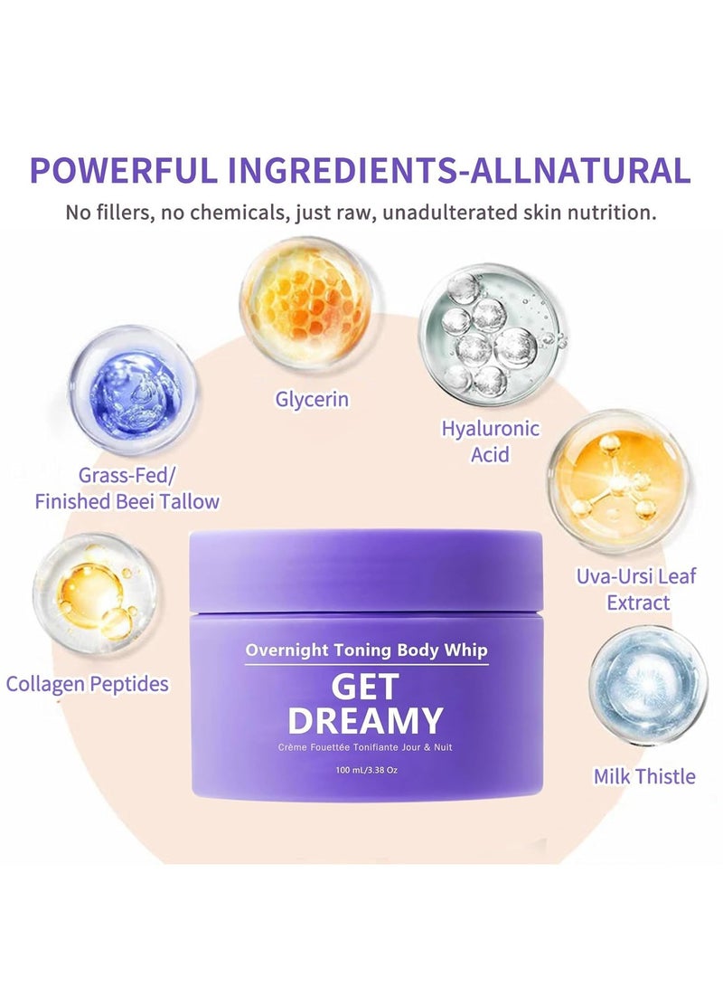 ATRJSZ GET-DREAMY Overnight Toning Whip - Body Firming Whip That Works While You Sleep - Helps Target The Appearance Of Loose Skin On The Body, Suitable for All Skin Types - Image 4