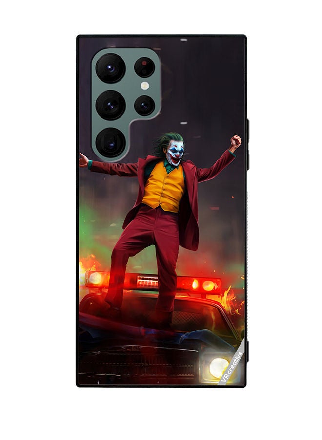VR CREATIVE Protective Case Cover For Samsung Galaxy S22 Ultra 5G Joker Design Multicolour - Image 1