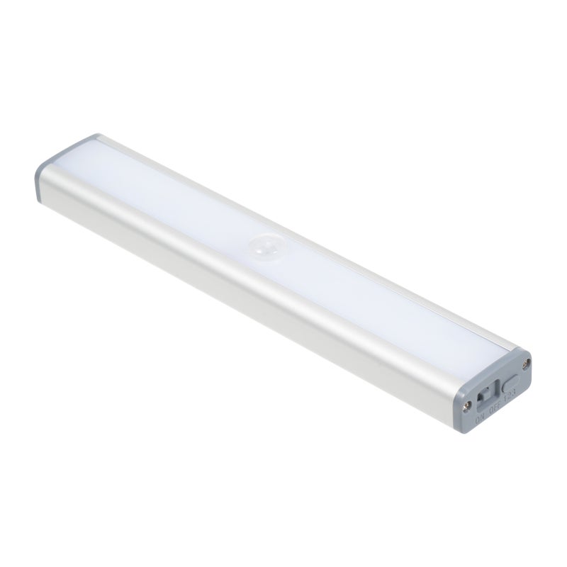 أضواء LED بمشعر الحركة، أضواء ليلية لاسلكية بمشعر الحركة تضم 30 مصباحًا LED قابلة لإعادة الشحن ونشر المغناطيسية لاستخدامها في المطبخ والدرج والممر (عبوتان) - Image 3