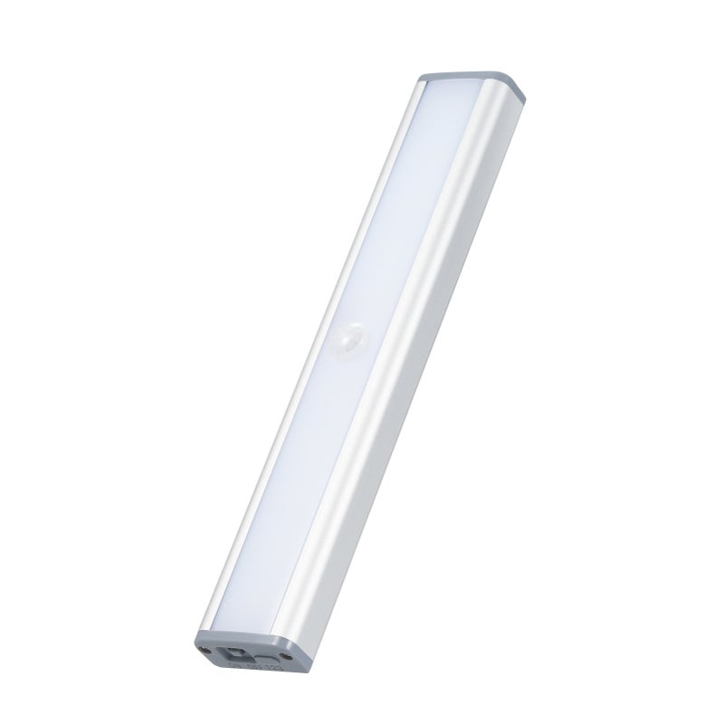 أضواء LED بمشعر الحركة، أضواء ليلية لاسلكية بمشعر الحركة تضم 30 مصباحًا LED قابلة لإعادة الشحن ونشر المغناطيسية لاستخدامها في المطبخ والدرج والممر (عبوتان) - Image 5
