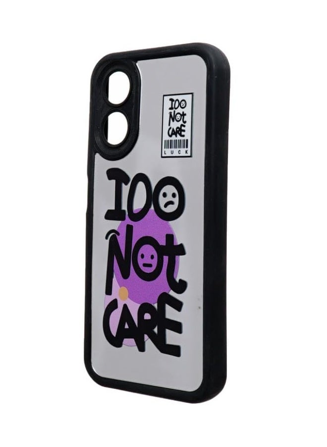 Plastic Back Cover For Oppo A17, Multi Color - Image 2