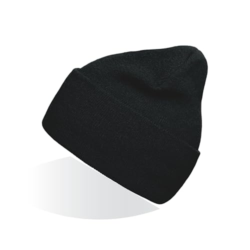 Artexia Beanie for Men Beanie Women Beanies for Guys Winter Hat for Men One Size Winter Mens Beanie Formal Style Black Beanie Soft Warm and Resistant (Black) - Image 1