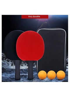 DUNISO Ping Pong Paddles Set High-Performance Table Tennis Paddle with Premium Ping Pong Balls With Storage Case 2 Players Table Tennis Racket Set For Indoor & Outdoor Games  - Image 2
