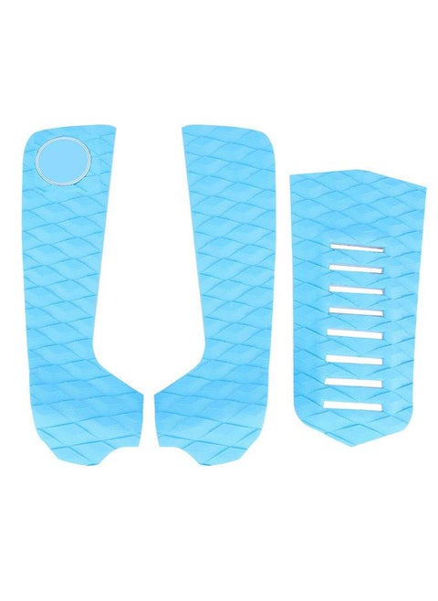3pcs EVA Anti-slip Surfboard Traction Pads Tail Pad Surfing Sports Accessories