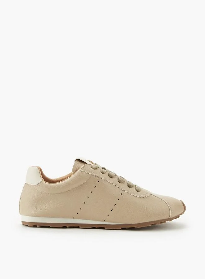 Celeste IVORY Women Lace-Up Sneakers for Women | Best Price UAE